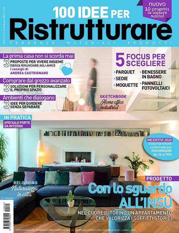 100 IDEE per Ristrutturare – E’ in edicola il numero di Febbraio 2020