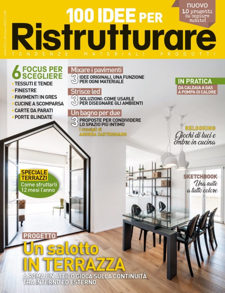 100 IDEE per Ristrutturare – E’ in edicola il numero di Marzo 2020