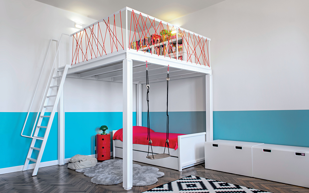 Camere per i più piccoli: tre soluzioni funzionali grazie a uno studio flessibile degli spazi