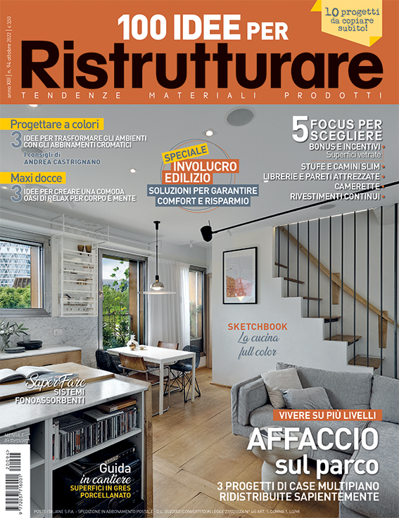 100 IDEE per Ristrutturare – E’ in edicola il numero di Ottobre 2022