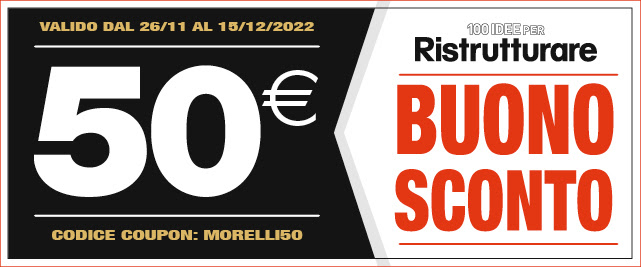 È arrivato il Black Friday 2022 di 100 Idee per Ristrutturare - Incredibile, per te un buono sconto fino a 50 euro!