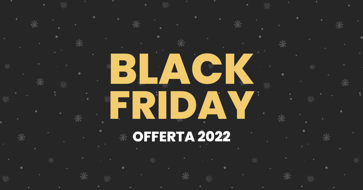 È arrivato il Black Friday 2022 di 100 Idee per Ristrutturare - Incredibile, per te un buono sconto fino a 50 euro!