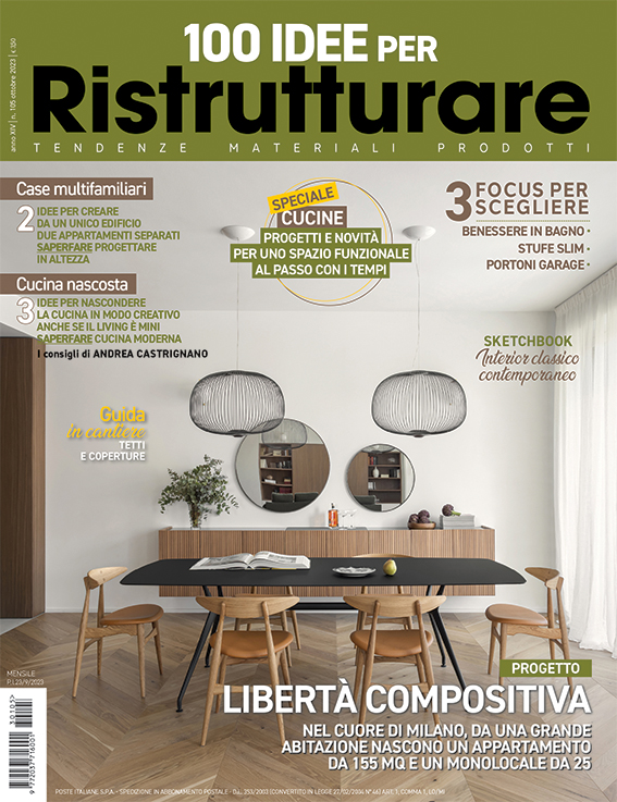 100 IDEE per Ristrutturare – E’ in edicola il numero di Ottobre 2023