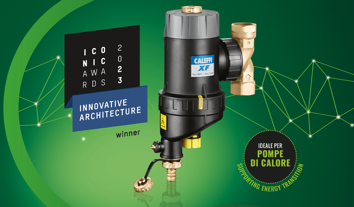 Caleffi XF riceve il prestigioso riconoscimento Iconic Awards 2023, Innovative Architecture (©Caleffi)