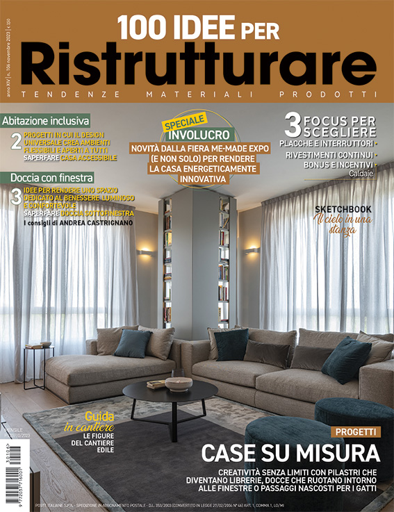 100 IDEE per Ristrutturare – E’ in edicola il numero di Novembre 2023