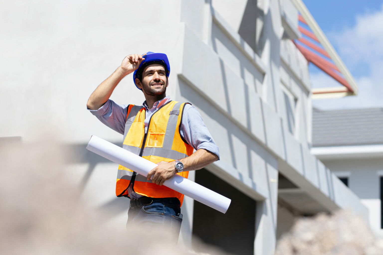 Il direttore dei lavori del cantiere edile