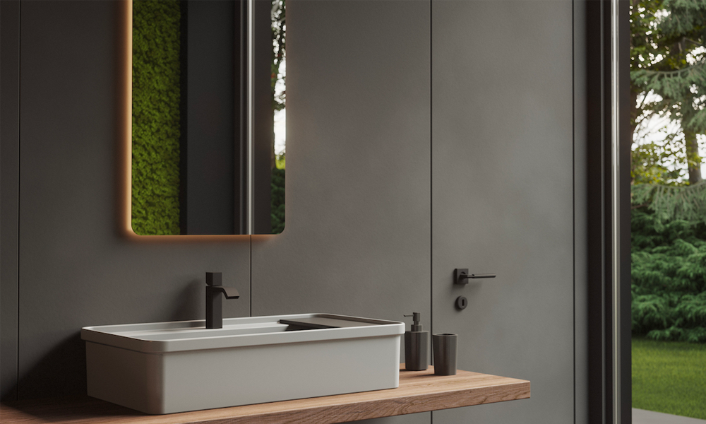 Pilò, la nuova vanity unit di SDR Ceramiche.