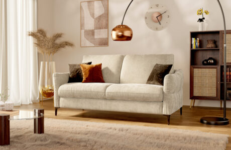 Divano letto con materasso alto di Divani.Store, modello Dalia