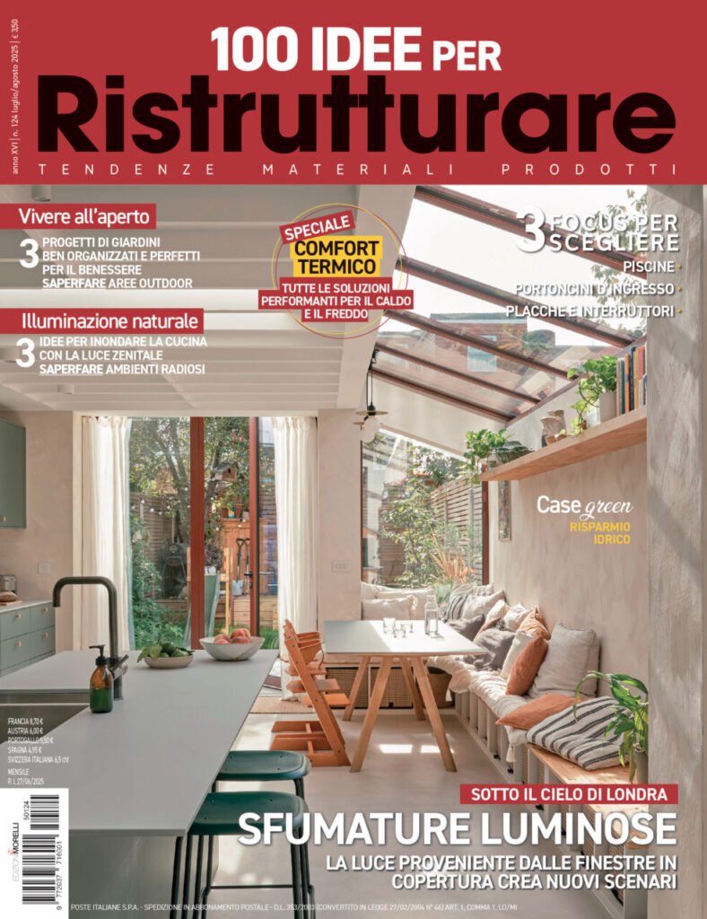 100 IDEE per Ristrutturare – È in edicola e online il numero di luglio – agosto 2025