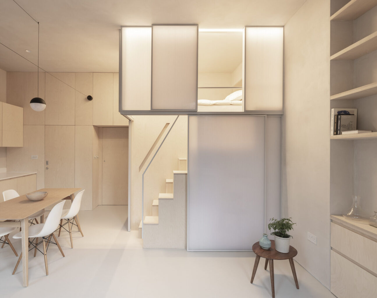 Pied-à-terre: 3 progetti studiati per creare appartamenti piccoli ma dotati di ogni comfort