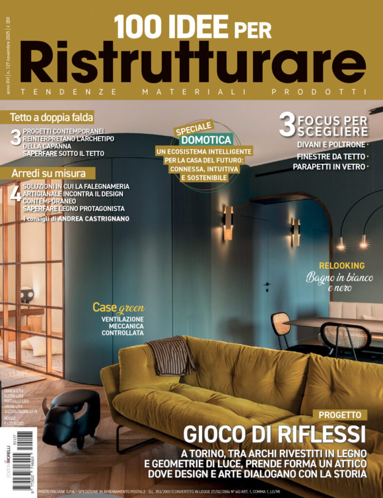 100 IDEE per Ristrutturare – È in edicola e online il numero di novembre 2025