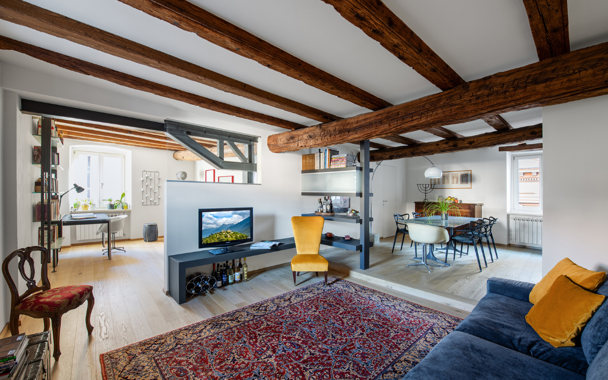 Arredare con le travi a vista: "3 idee per consolidare la struttura e donare personalità all'ambiente"