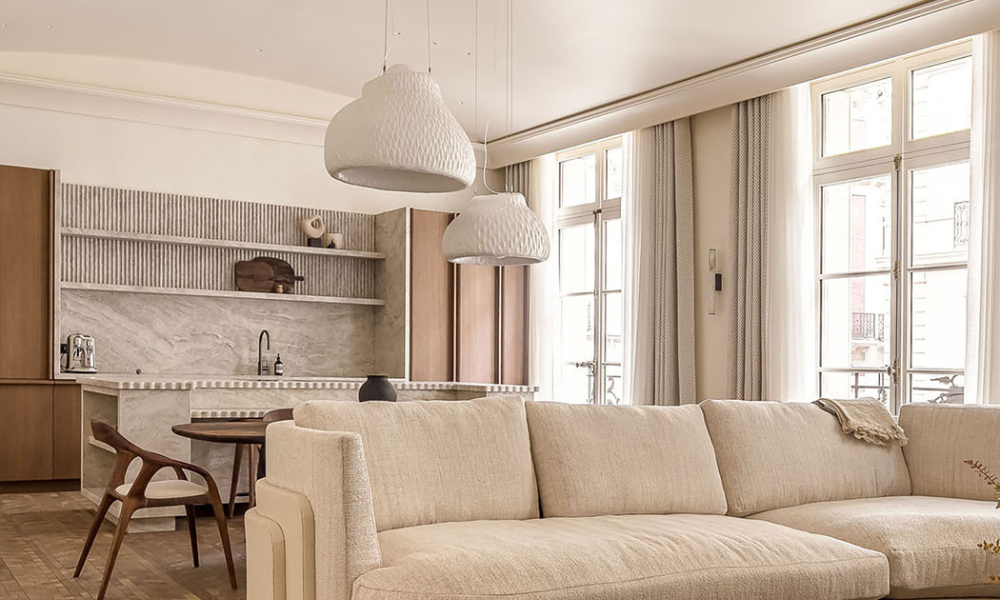 3 idee in cui le venature del marmo creano suggestive atmosfere