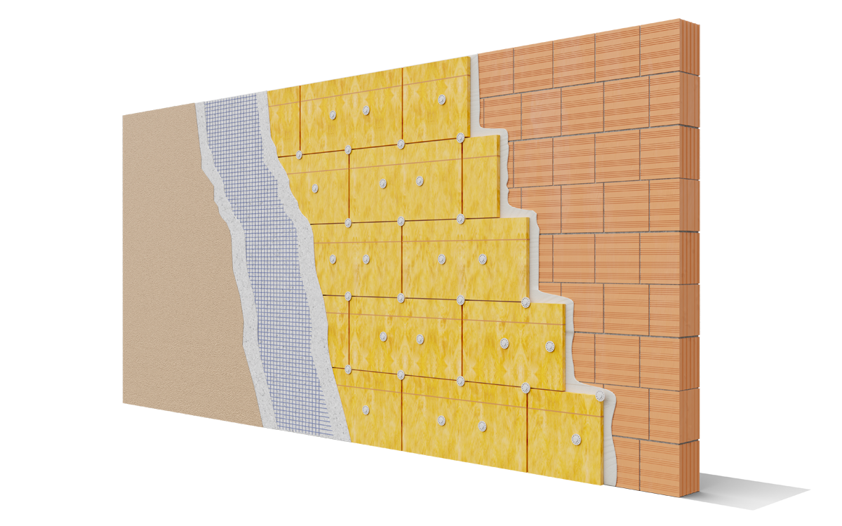 lana minerale Saint-Gobain Italia, il sistema Webertherm comfort G3: